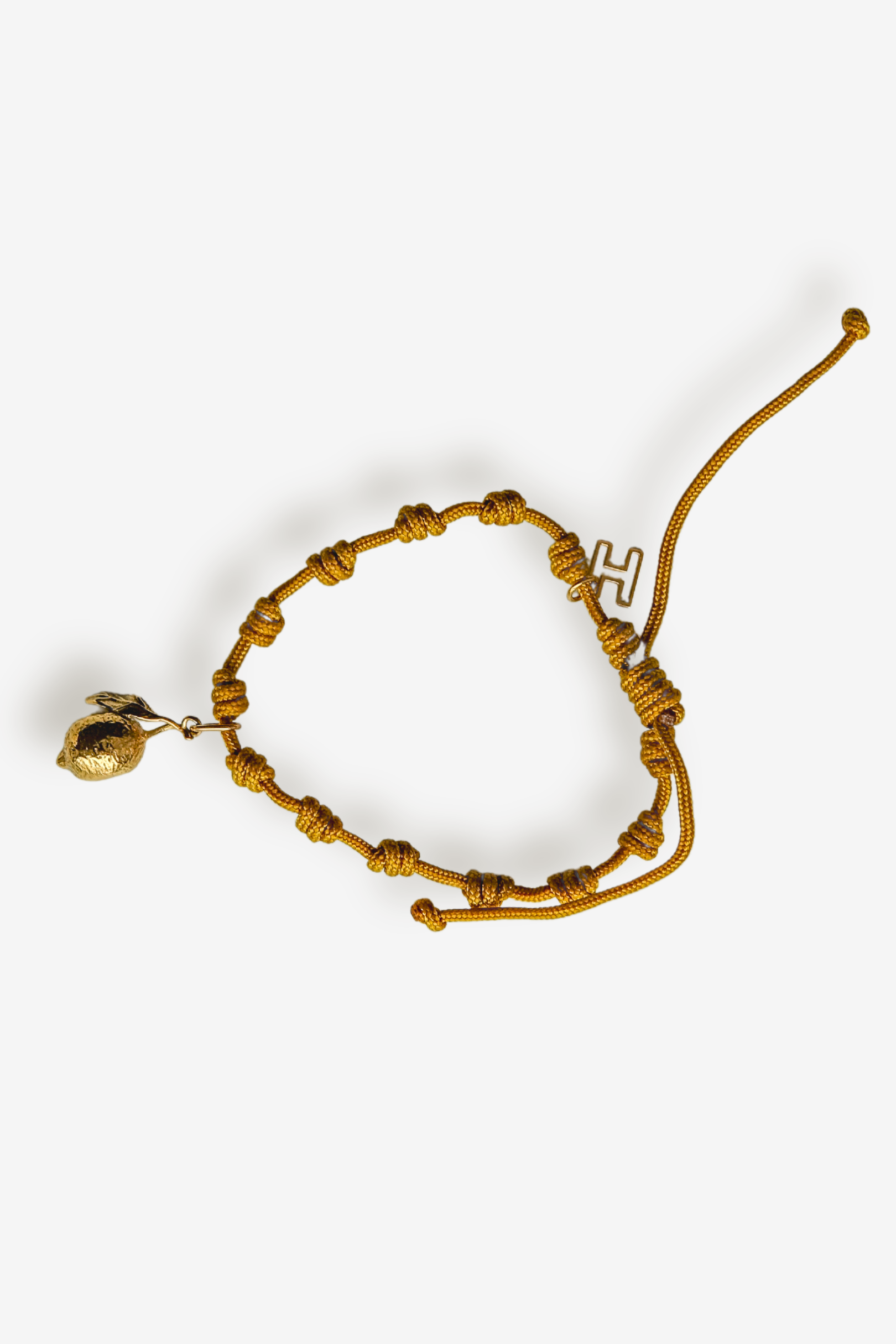 CAPRI // Le bracelet cordon Citron