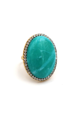 MONICA // La bague Sultan turquoise