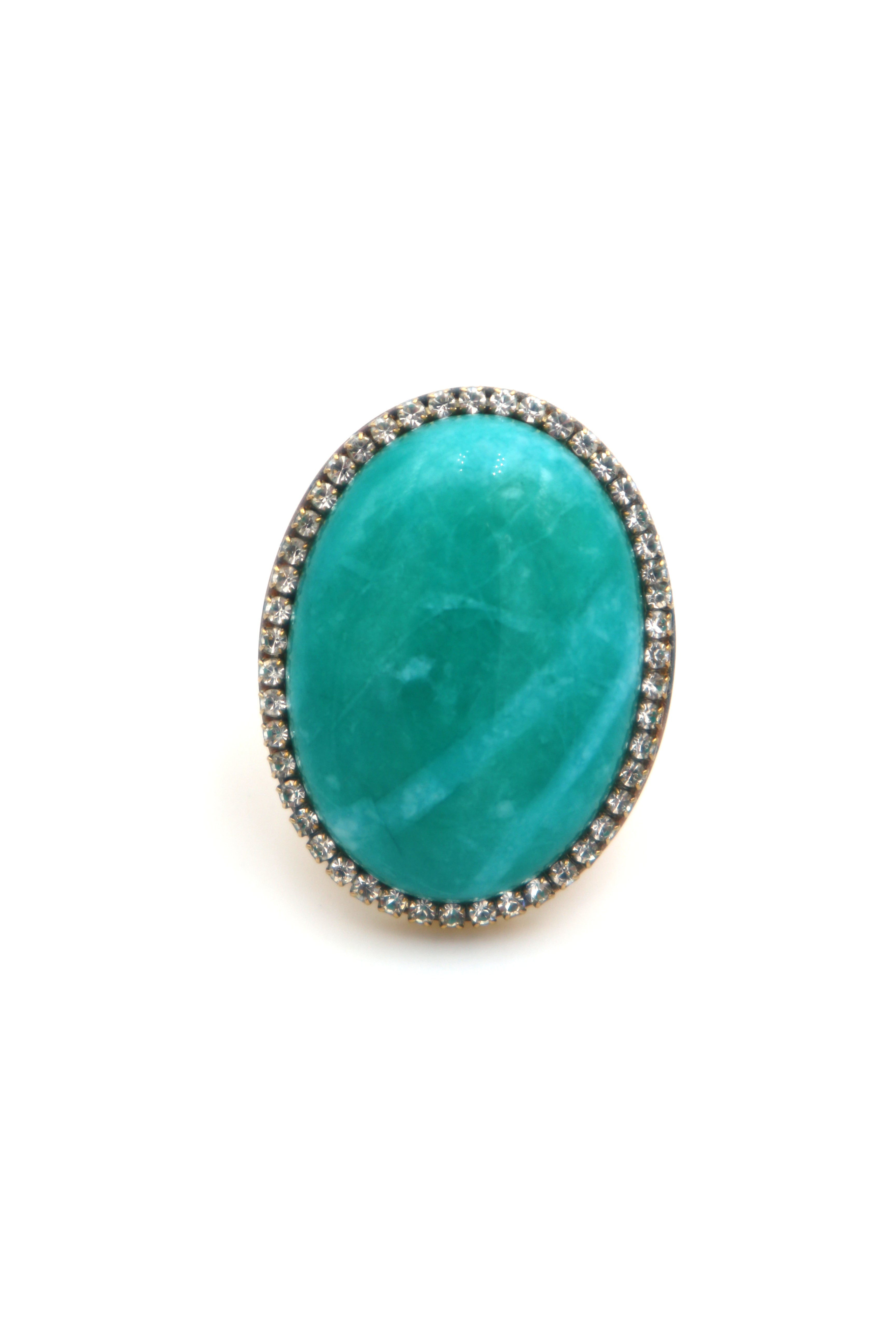 MONICA // La bague Sultan turquoise